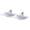 Oristo Siena 120 cm Czarny Mat Szafka z umywalką Amelia (OR45-SD2S-120-8+UME-AM-120-92-D)
