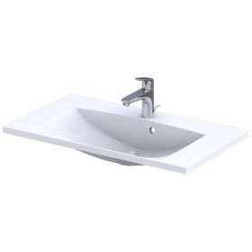 Oristo MonteBianco 80 cm Piaskowy Mat Szafka z umywalką Amelia (OR47-SD2S-80-10+UME-AM-80-92)