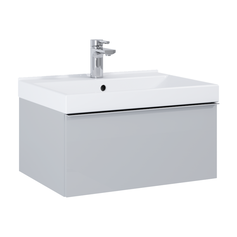 Elita Look Stone Matt Szafka Z Umywalką Skappa 60 cm (RE010603027040+RE040603068060)