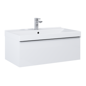 Elita Look White Matt Szafka Z Umywalką Skappa 80 cm (RE010803025290+RE040803068060)