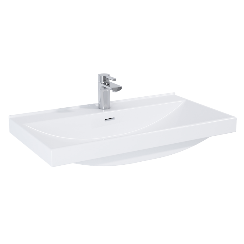 Elita Look Stone Matt Szafka Z Umywalką Maxxi 80 cm (RE010803027040+RE040800078060)