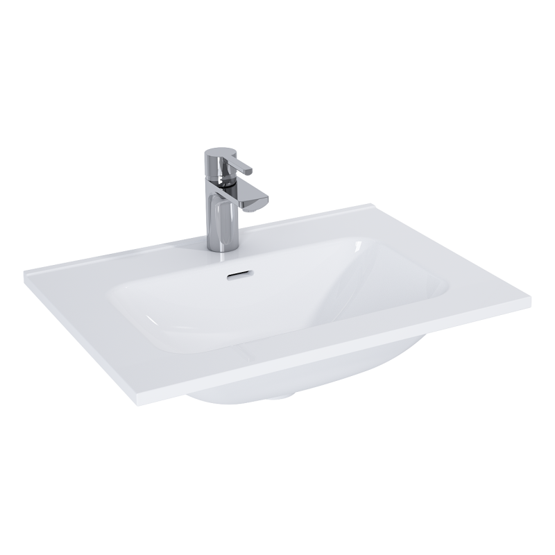 Elita Look White Matt Szafka Z Umywalką Skappa 60 cm (RE010601025290+RE040603068060)