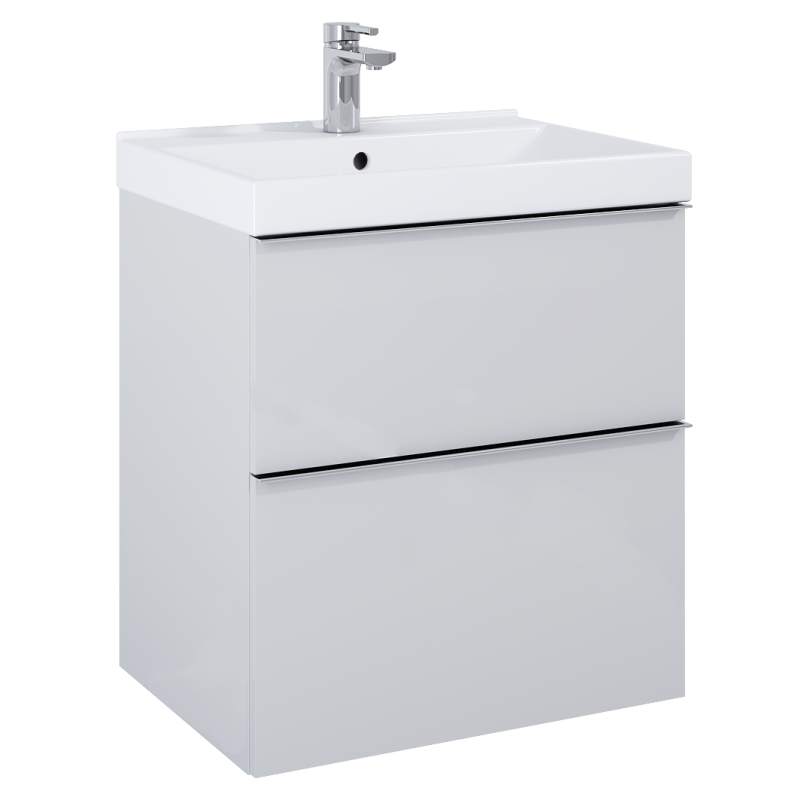 Elita Look Stone Matt Szafka Z Umywalką Maxxi 60 cm (RE010601027040+RE040600078060)