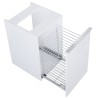 Elita Look White Komoda z Koszem Cargo 40 cm (RE080402028060)