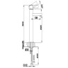Kohlman Dexame QB170D Bateria umywalkowa