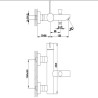 Kohlman Dexame QW110D Bateria wannowa
