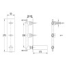 Kohlman Nexen-S SQW196U Bateria umywalkowa