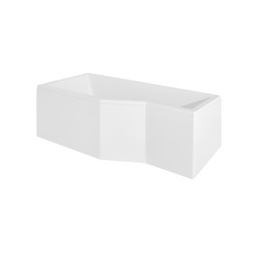 Besco Integra Wanna Asymetryczna Prawa + Parawan 3-skrzydłowy 150x75