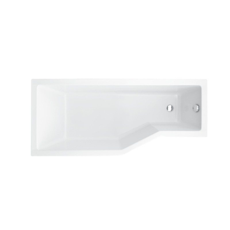 Besco Integra Wanna Asymetryczna Lewa + Parawan 3-skrzydłowy 150x75