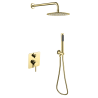 Besco Decco/Illusion Zestaw Prysznicowy Podtynkowy I Złoty