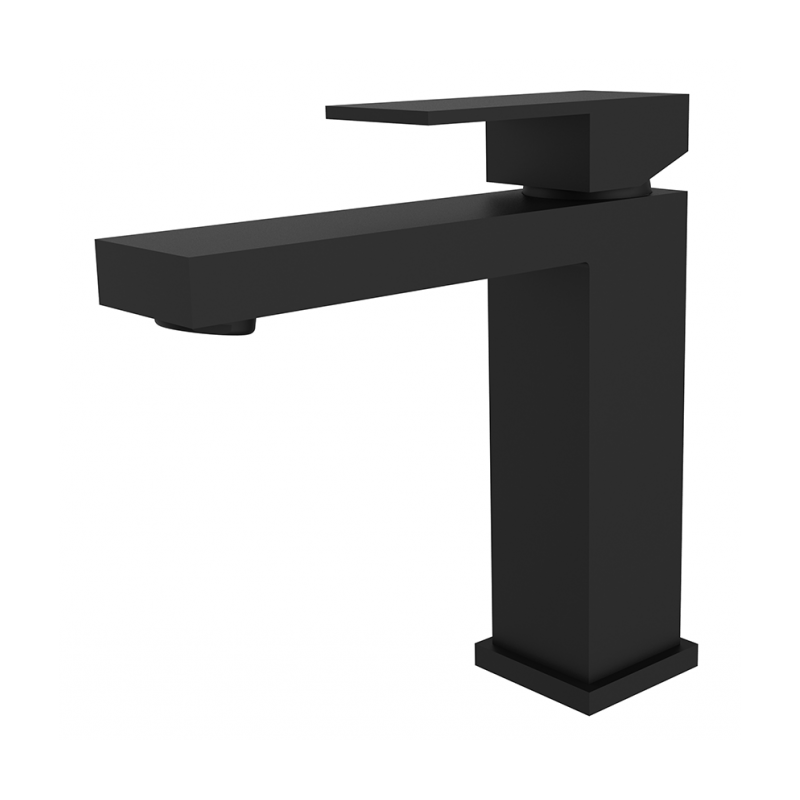 Besco Varium/Modern Bateria Umywalkowa II Czarny Mat