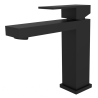 Besco Varium/Modern Bateria Umywalkowa II Czarny Mat