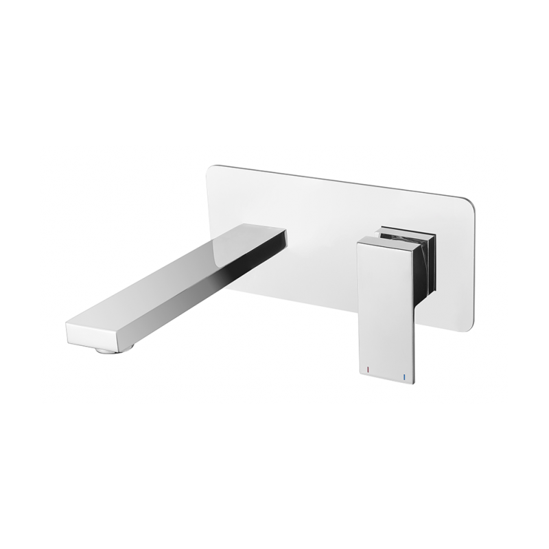 Besco Varium/Modern Bateria Umywalkowa Podtynkowa Chrom