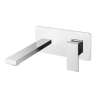 Besco Varium/Modern Bateria Umywalkowa Podtynkowa Chrom