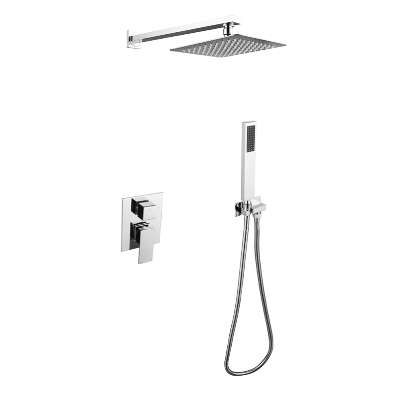 Besco Varium/Modern Zestaw Prysznicowy Podtynkowy II Chrom