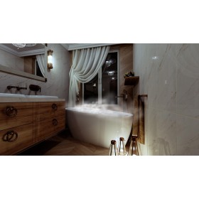 Sanitti Milla Wanna konglomeratowa 165x71 cm