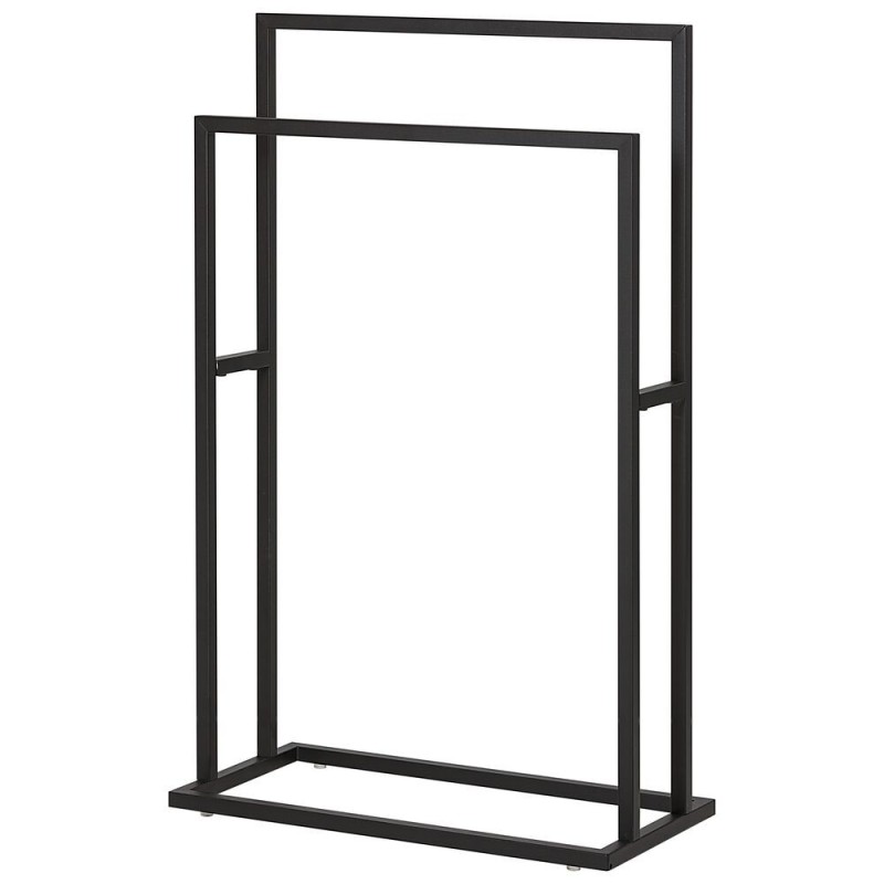 Sealskin Carre Wieszak na ręczniki wolnostojący Czarny (396130746)