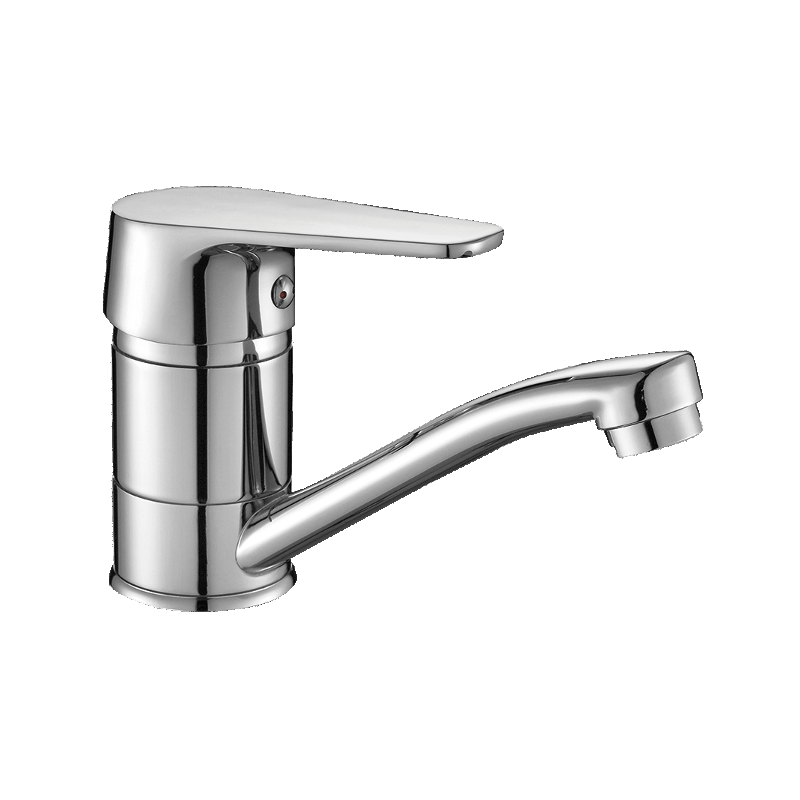 Kuchinox Luga Bateria Umywalkowa stojąca Z Ruchomą Wylewką Chrom (BQL 026D)