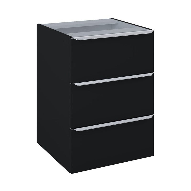 Elita Lofty Komoda Czarny Mat 50 cm 3S (RE080500127160)