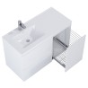 Elita Split White Matt Szafka Pod Umywalkę Z Koszem Cargo 100 cm L (RE011006055290)