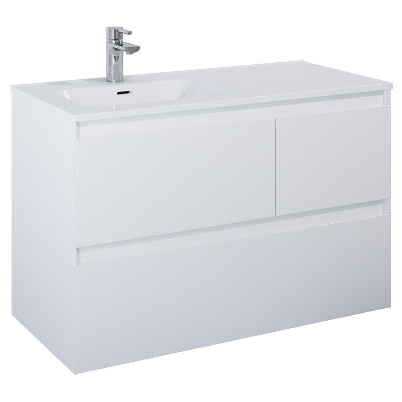 Elita Split White Matt Szafka Pod Umywalkę 100 cm L (RE011006155290)