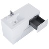 Elita Split White Matt Szafka Pod Umywalkę 100 cm L (RE011006155290)
