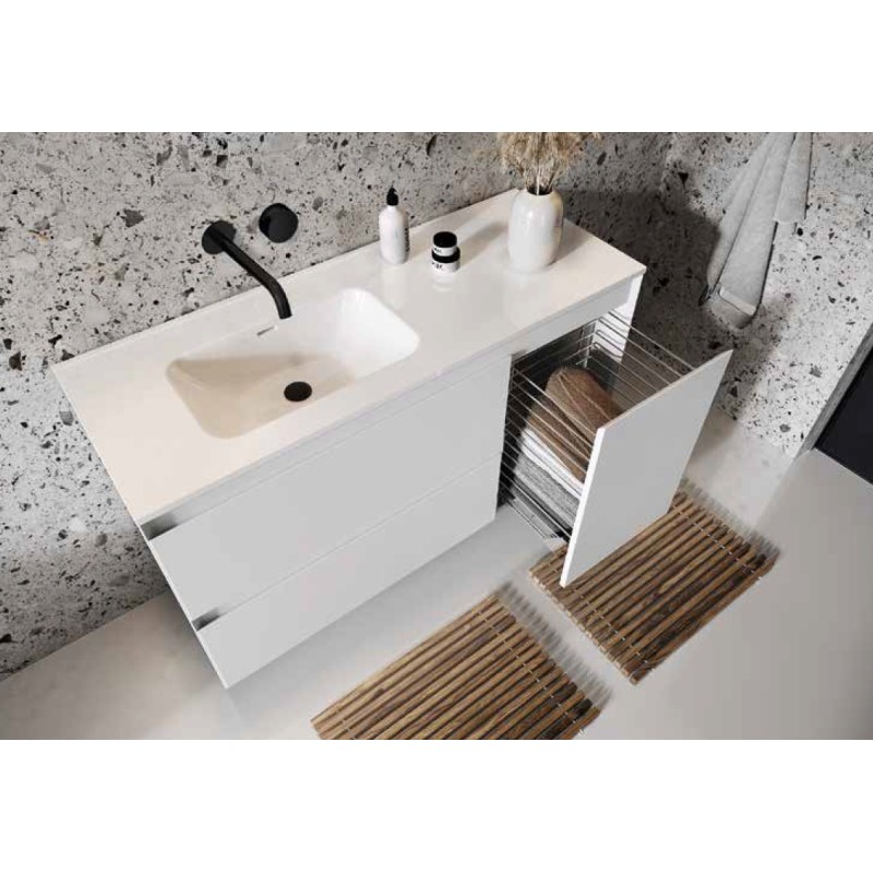 Elita Split White Matt Szafka Pod Umywalkę 120 cm P (RE012005155290)