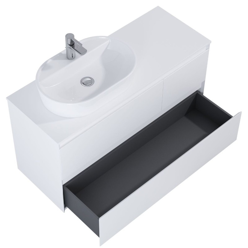 Elita Split White Matt Szafka Pod Umywalkę 120 cm P (RE012005155290)