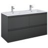 Elita Split Anthracite Matt Szafka Pod Umywalkę 120 cm (RE012007156010)