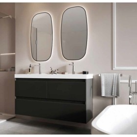 Elita Split Black Matt Szafka Pod Umywalkę 120 cm L (RE012006157160)