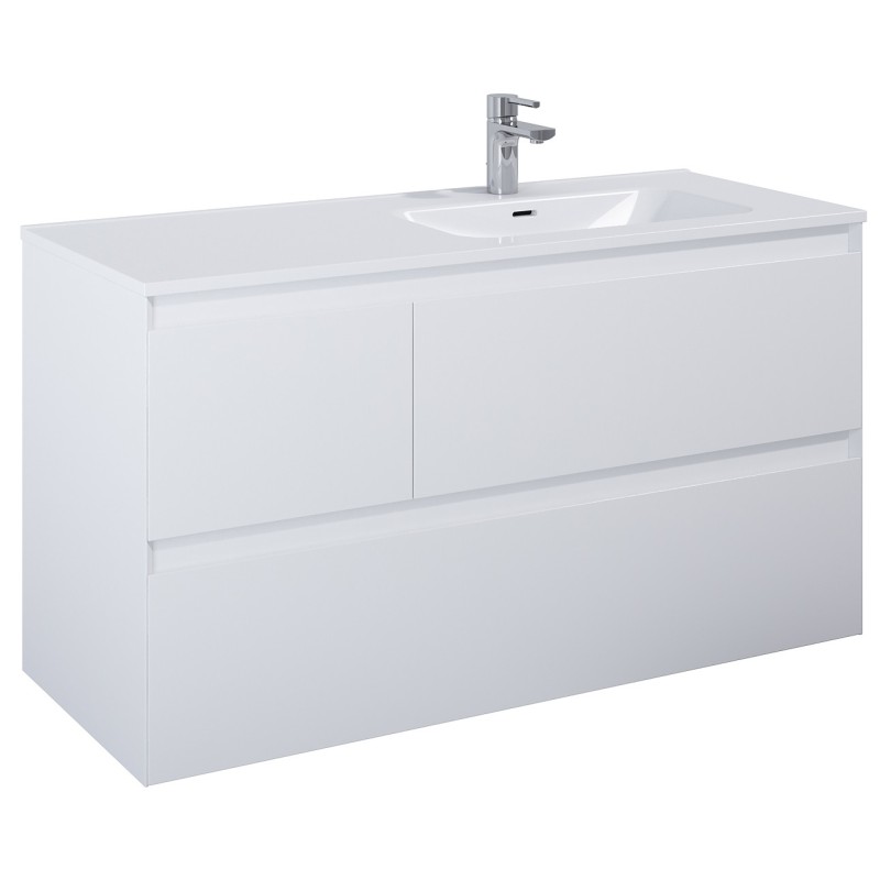 Elita Split White Matt Szafka Z Umywalką Skappa 120 cm (RE012005155290+RE041205168060)