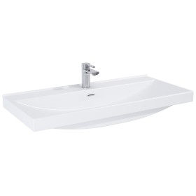 Elita Indus Szafka 1s Dąb Canela/Black Matt Z Umywalką Maxxi 100 cm (RE151000077160+RE011000077050+RE041000078060)