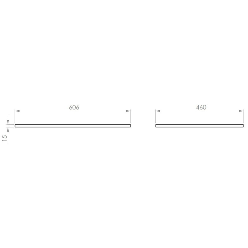 Elita Indus Forest Green Matt Blat Marmur Zielony 60 cm (RE050600017010)