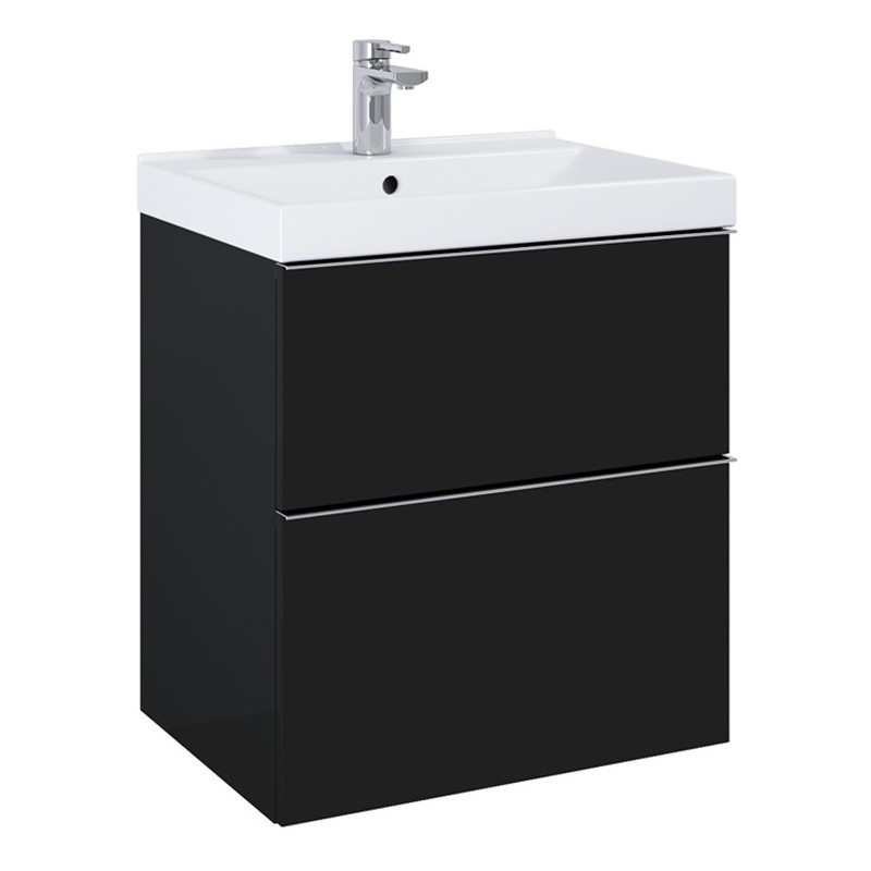 Elita Look Black Matt Szafka Pod Umywalkę 60 cm 2s (RE010601027160)