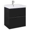 Elita Look Black Matt Szafka Pod Umywalkę 60 cm 2s (RE010601027160)