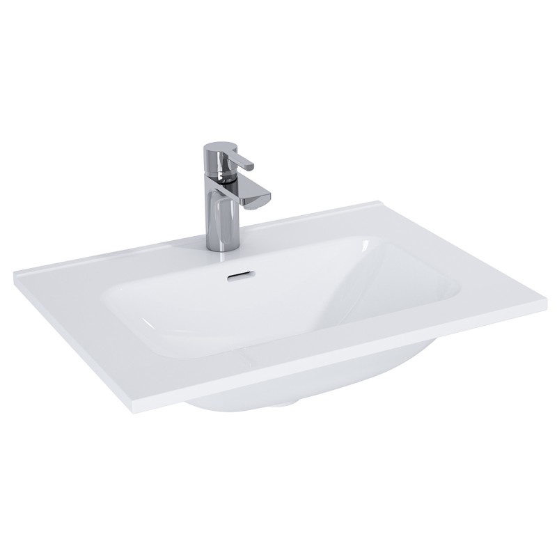 Elita Look Dąb Canela Szafka 2S Z Umywalką Skappa 60 cm (RE010601027050+RE040603068060)