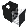 Elita Look Black Matt Komoda z Koszem Cargo 40 cm (RE080402027160)