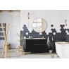 Elita Look Black Matt Komoda z Koszem Cargo 40 cm (RE080402027160)