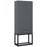 Elita Look Stelaż Wiszący Z Półkami Czarny Mat 40/28 cm (RE150400107160)