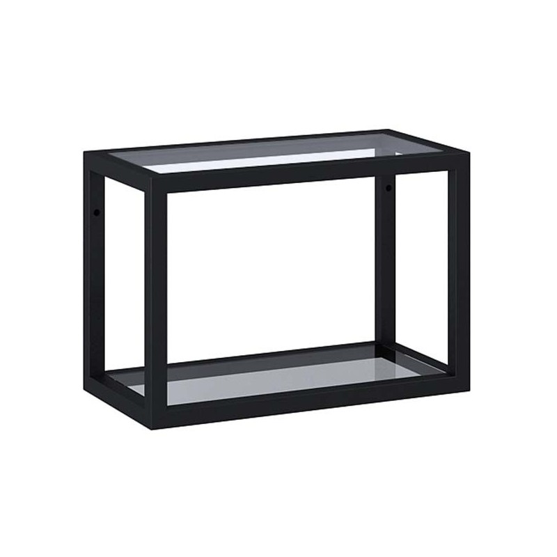 Elita Look Stelaż Wiszący Z Półkami Czarny Mat 40/28 cm (RE150400107160)