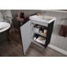 Elita Kido Black Matt Set Szafka Z Umywalką 60 cm (RE020600117160)