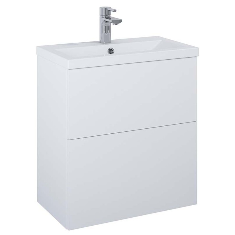 Elita Kido White Matt Set Szafka Z Umywalką 60 cm (RE020601115290)