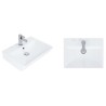 Elita Skye Dąb Canela Set Szafka Z Umywalką 60 cm (RE020600127050)