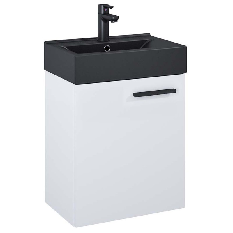 Elita Tiny White Matt Set Szafka Z Umywalką 45 cm 1D (RE020450155290)