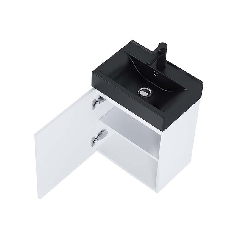 Elita Tiny White Matt Set Szafka Z Umywalką 45 cm 1D (RE020450155290)