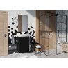 Elita Summer Black Matt Set Umywalka + Szafka 45 cm 1D (RE020450147160)
