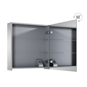 Elita Szafka Wisząca Z Lustrem Medium Technobox 1D 60 cm (RE064657000010)