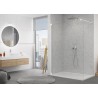 SanSwiss Cadura CAT4 White Walk-In Ścianka Wolnostojąca NA WYMIAR (30-140 cm) Szkło Przezroczyste (CAT4SM10907)
