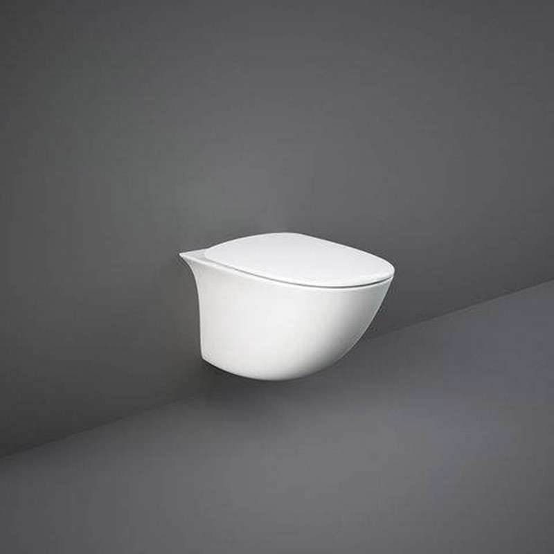 Rak Ceramics Sensation Zestaw Miska WC Podwieszana Rimless 52 cm + Deska WC Wolnoopadająca (SENS1SET)