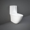 Rak Ceramics Sensation Zestaw Kompakt: Miska WC Rimless Do Kompaktu 62cm + Zbiornik Do Kompaktu + Deska WC (SENS3SET)